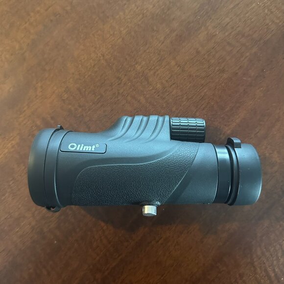 Black OLIMT 10x42 Handheld Portable Monocular Telescope with Case - Picture 4 of 12